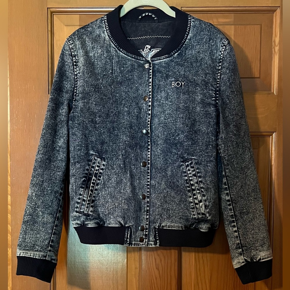 BOY LONDON DENIM JACKET. Size Large